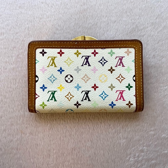 Authentic LV Multicolor Kisslock Wallet - Picture 3 of 8